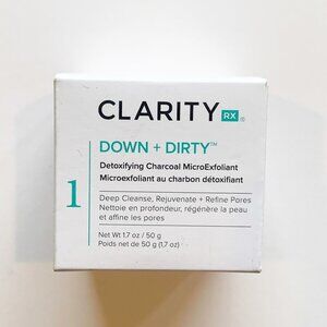 NIB - Clarity Down + Dirty Charcoal MicroExfoliant